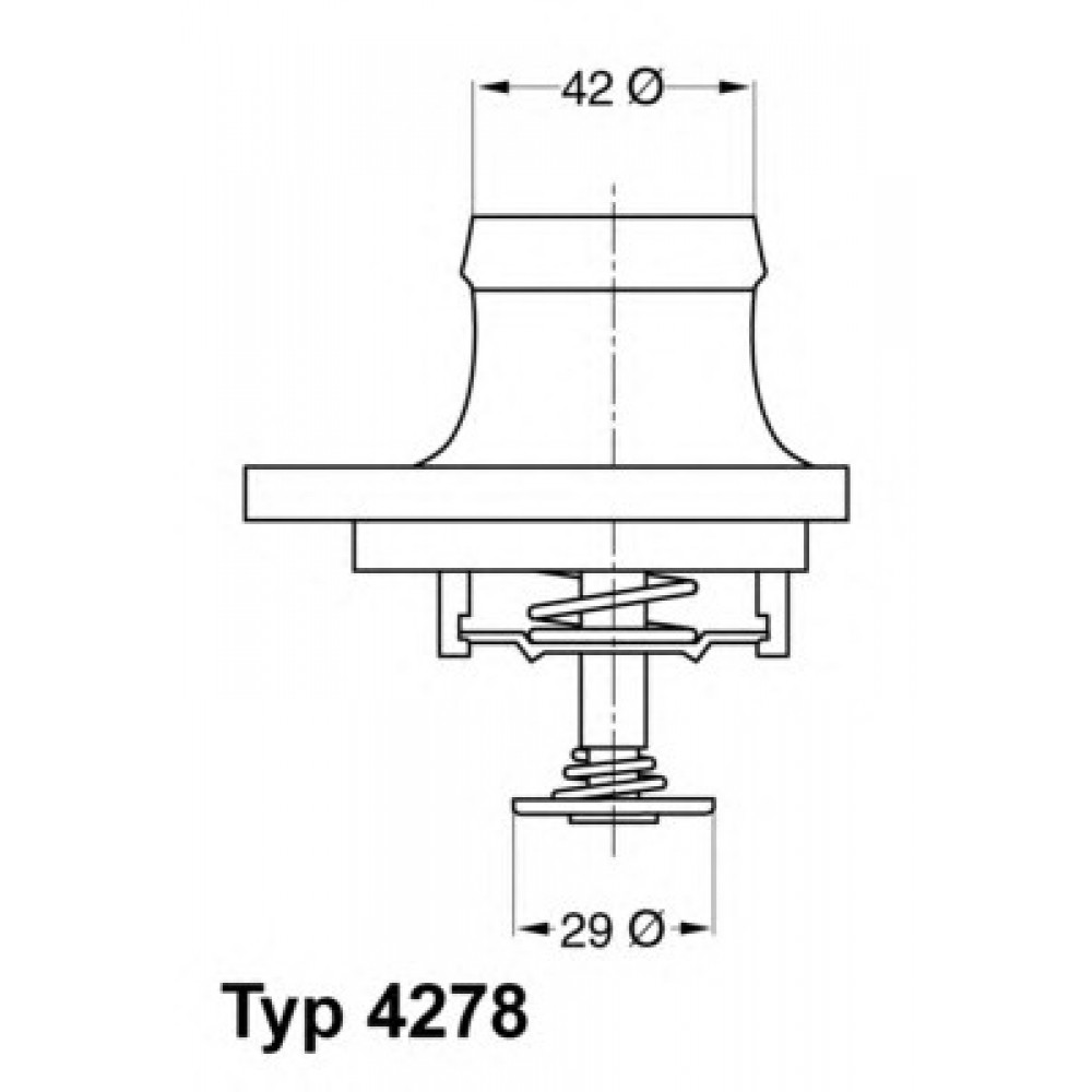TERMOSTATAS MB W124/W140 4.2-5.0