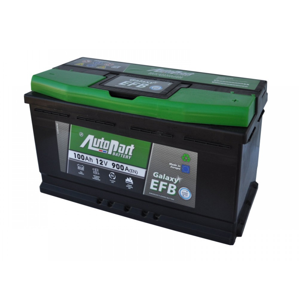 AKUMULIATORIUS AUTOPART GALAXY EFB 100AH 12V START-STOP SB