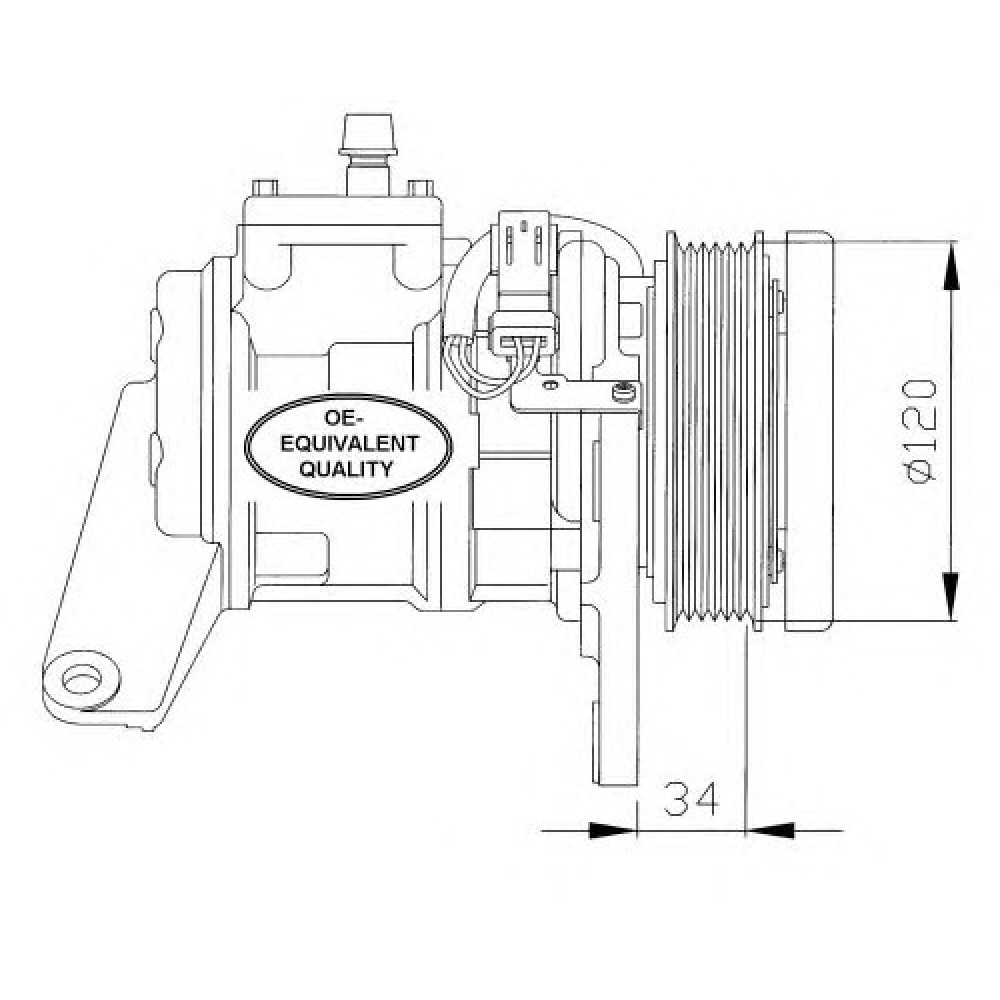 AC SIURBLYS CHRYSLER VOYAGER 96-08