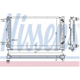 RADIATORIUS AUDI A4 95-/VW PASSAT 96-