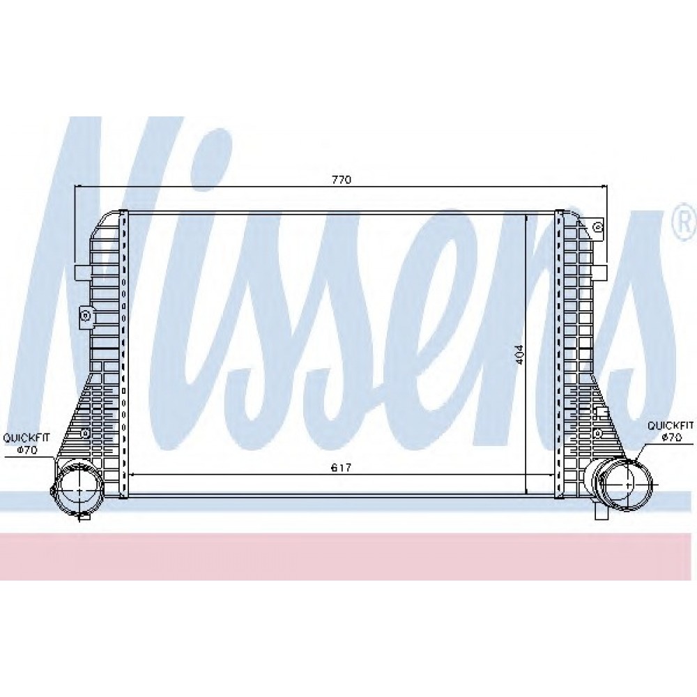 RADIATORIUS INTERKULERIO VW PASSAT 05-/TIGUAN 07-
