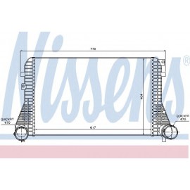 RADIATORIUS INTERKULERIO VW PASSAT 05-/TIGUAN 07-