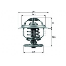 TERMOSTATAS AUDI 100/A4/A6,VW PASSAT,T4