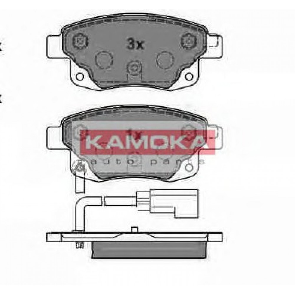 STABDŽIŲ TRINKELIŲ KOMPLEKTAS FORD TRANSIT 06- GALAS