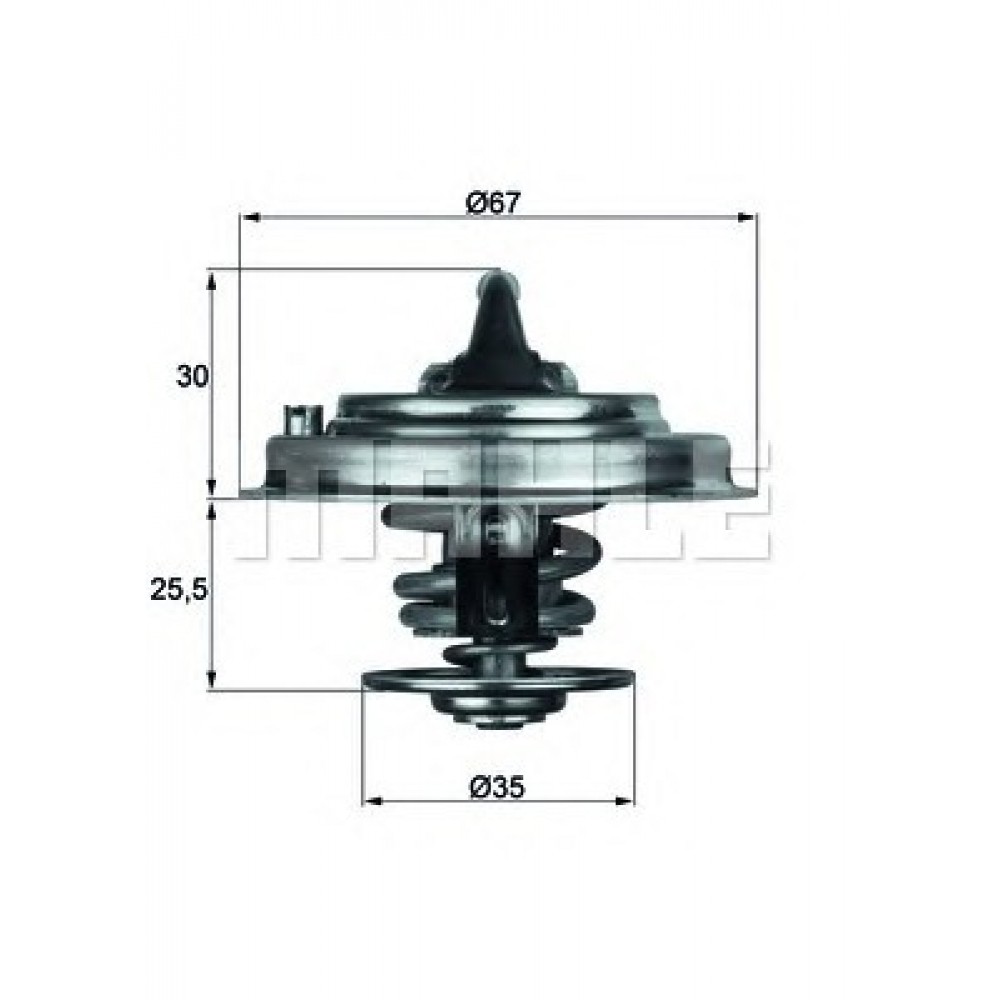 TERMOSTATAS AUDI A4/A6/A8,VW PASSAT 96-