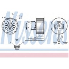 VARIKLIS VENTILIATORIAUS BMW