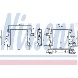 RADIATORIUS INTERKULERIO  NISSAN X-TRAIL 2.2D 12.03-01.13