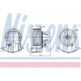 VARIKLIS VENTILIATORIAUS VW T5 03-