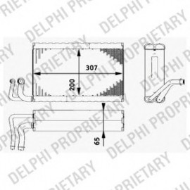 RADIATORIUS AC VOLVO S60;S80;XC70;XC90 00-
