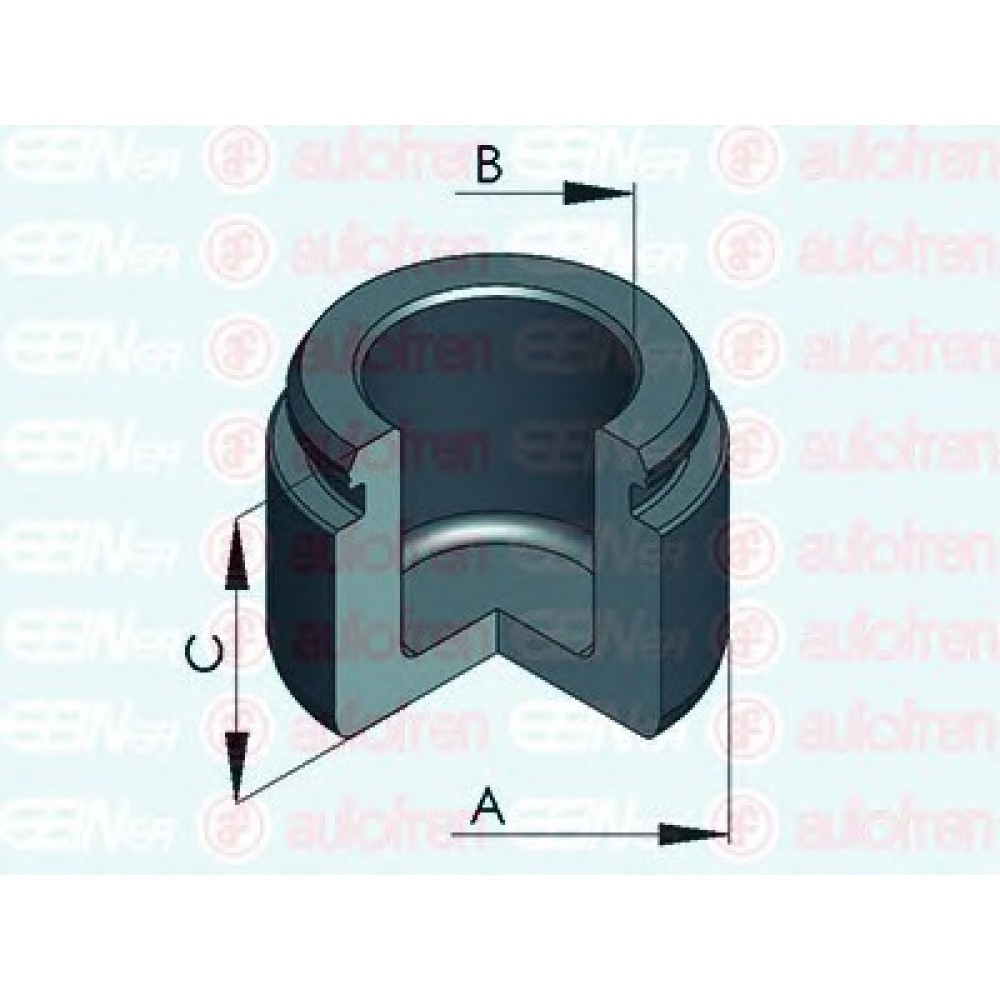 STABDŽIŲ SUPORTO STŪMOKLIS DB W211/W221 02-VW TOUAREG 2,5-5,0 02-