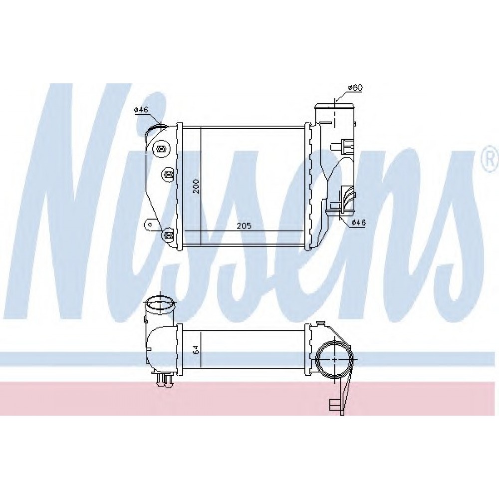 RADIATORIUS INTERKULERIO  AUDI A6, A6 ALLROAD 2.7D/3.0D 05.04-08.11