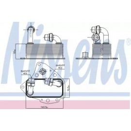 TEPALO AUŠ.RADIATORIUS OPEL,FIAT,ALFA 2.0D 06.06-