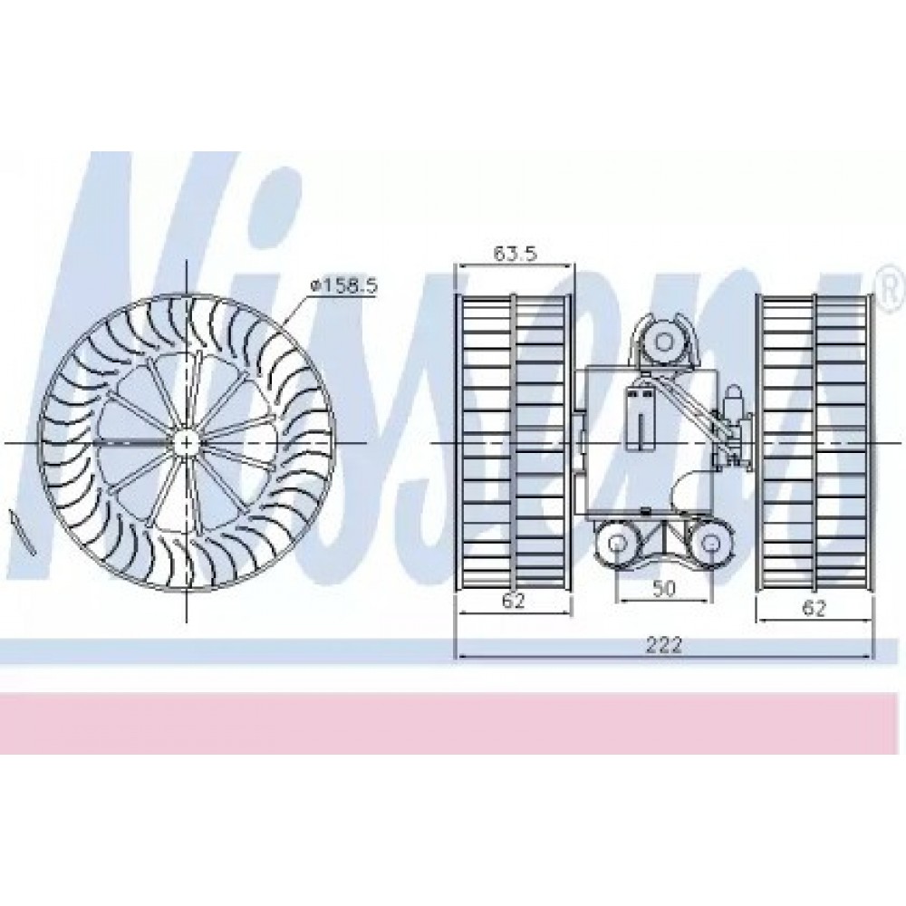 VARIKLIS VENTILIATORIAUS MB VITO 03-