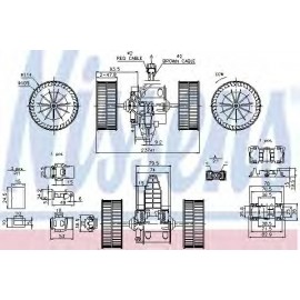 VARIKLIS VENTILIATORIAUS  BMW 5 (E60), 5 (E61), 6 (E63), 6 (E64) 2.0-5.0 12.01-12.10