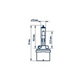 LEMPUTĖ H27/1W 12V 27W PG13
