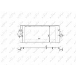 RADIATORIUS INTERKULERIO RENAULT ESPACE IV, LAGUNA II, VEL SATIS 2.0/2.2D 10.01-