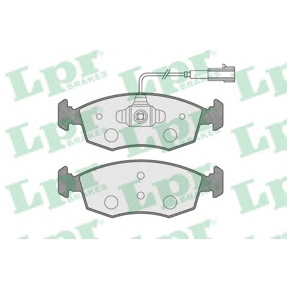 STABDŽIŲ TRINKELIŲ KOMPLEKTAS FIAT 500, 500 C, PUNTO, PUNTO EVO 0.9-1.4LPG 07.08-