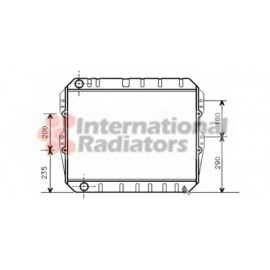 RADIATORIUS TOYOTA LAND CRUISER 2.4D 10.85-05.90