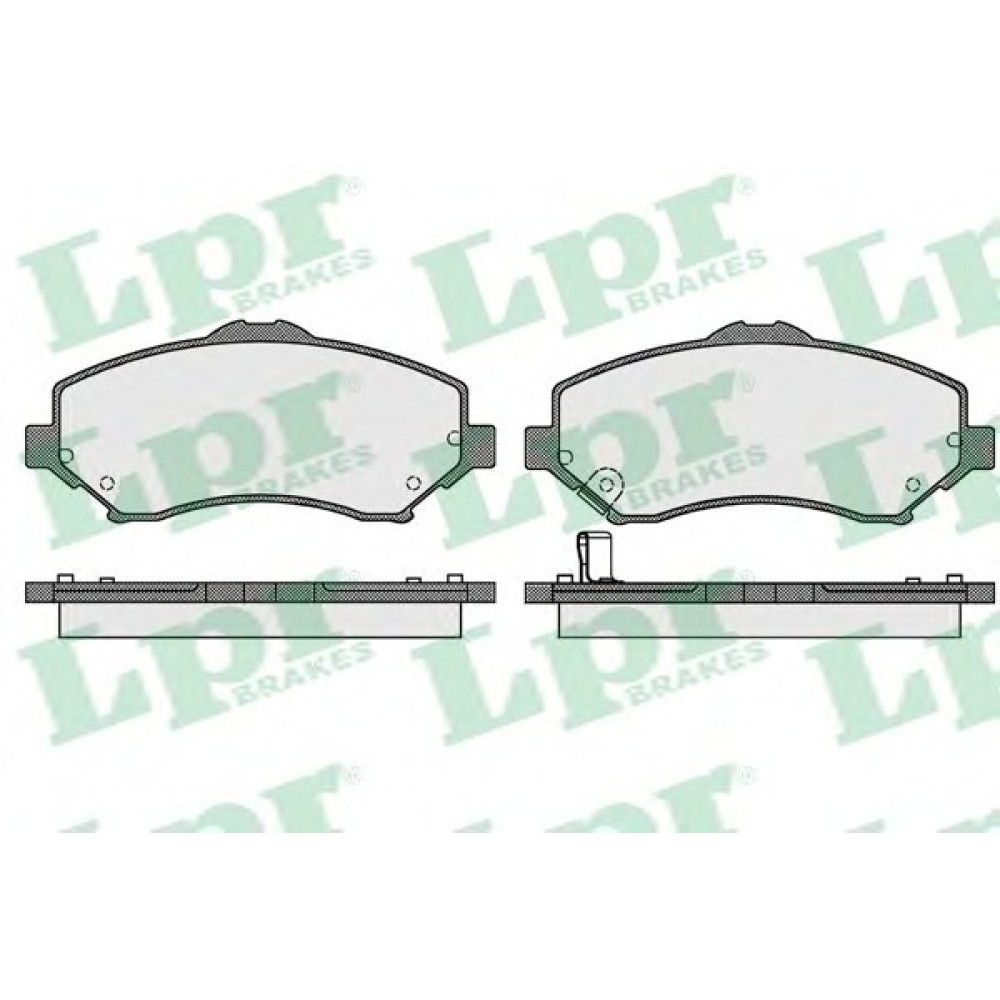 STABDŽIŲ TRINKELIŲ KOMPLEKTAS CHRYSLER VOYAGER/JEEP WRANGLER 2.8D-4.0 04.07-