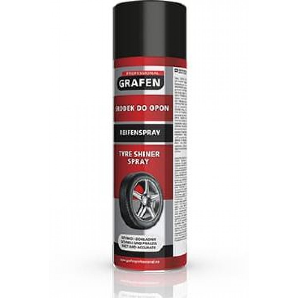 Purškiamas padangų blizgiklis valiklis 500 ml GRAFEN PROFESSIONAL