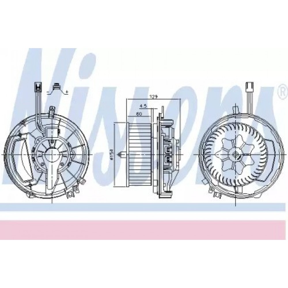 VARIKLIS VENTILIATORIAUS AUDI,VW,SEAT,ŠKODA 12-