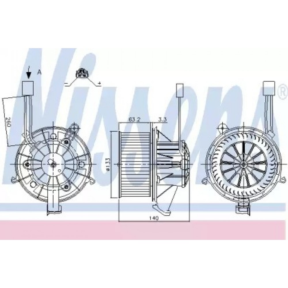 VARIKLIS VENTILIATORIAUS BMW