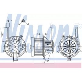 VARIKLIS VENTILIATORIAUS BMW