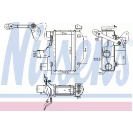 RADIATORIUS INTERKULERIO TOYOTA COROLLA 1.4D 06.04-10.07
