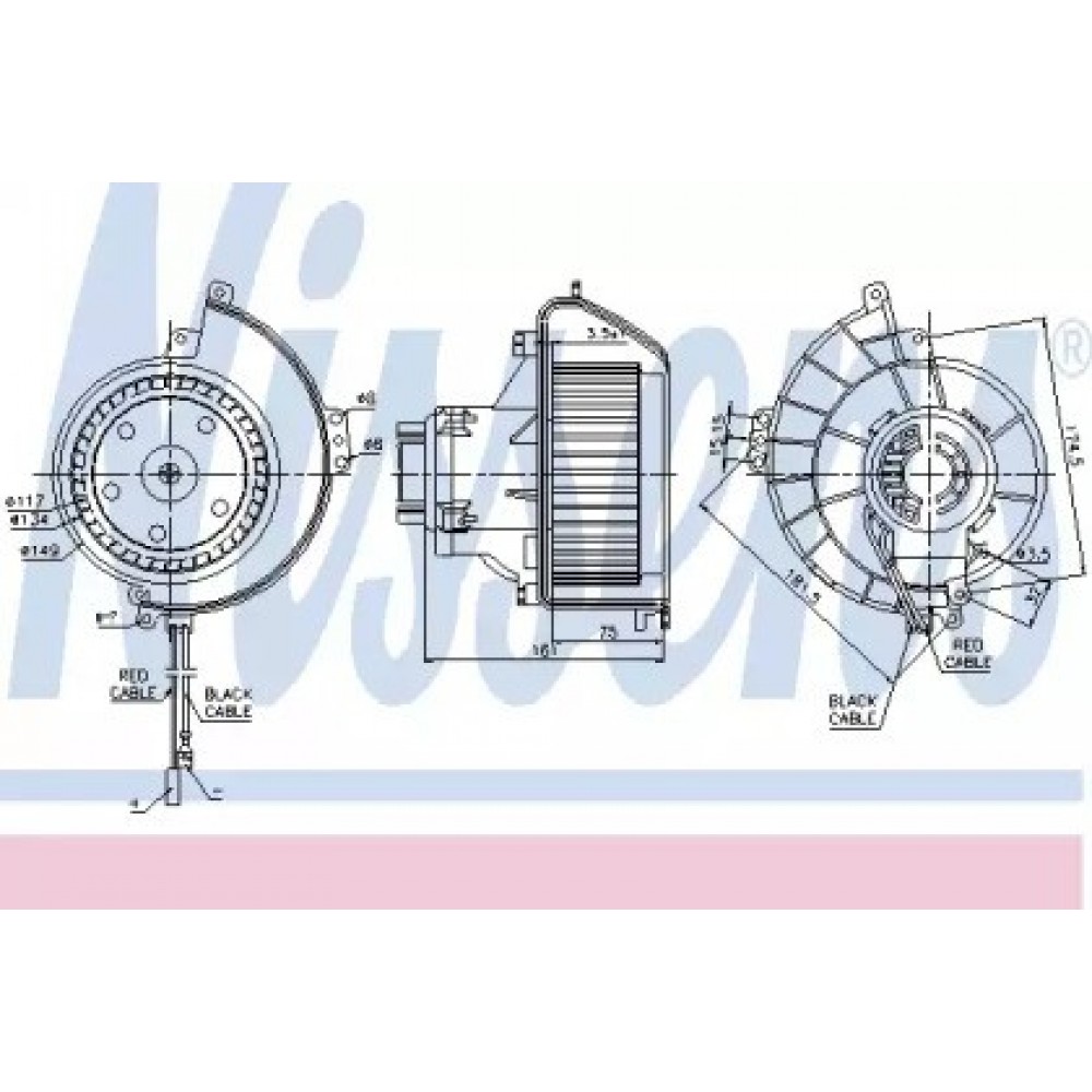 VARIKLIS VENTILIATORIAUS OPEL ASTRA G, ASTRA H, ASTRA H GTC, ZAFIRA A 1.2-2.2D 02.98-05.14