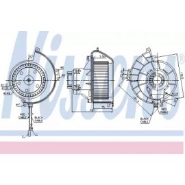 VARIKLIS VENTILIATORIAUS OPEL ASTRA G, ASTRA H, ASTRA H GTC, ZAFIRA A 1.2-2.2D 02.98-05.14