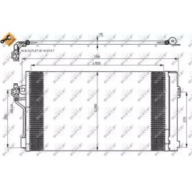 RADIATORIUS AC MB VITO,VIANO 03-