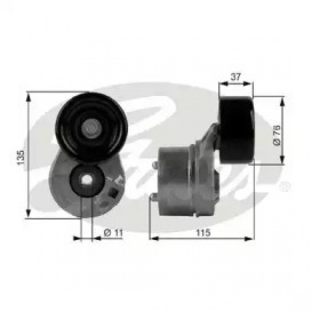 ĮTEMPIMO GUOLIS FORD TRANSIT 00-
