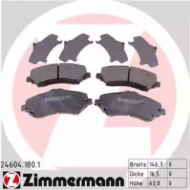 STABDŽIŲ TRINKELIŲ KOMPLEKTAS CHRYSLER VOYAGER/JEEP WRANGLER 2.8D-4.0 04.07-