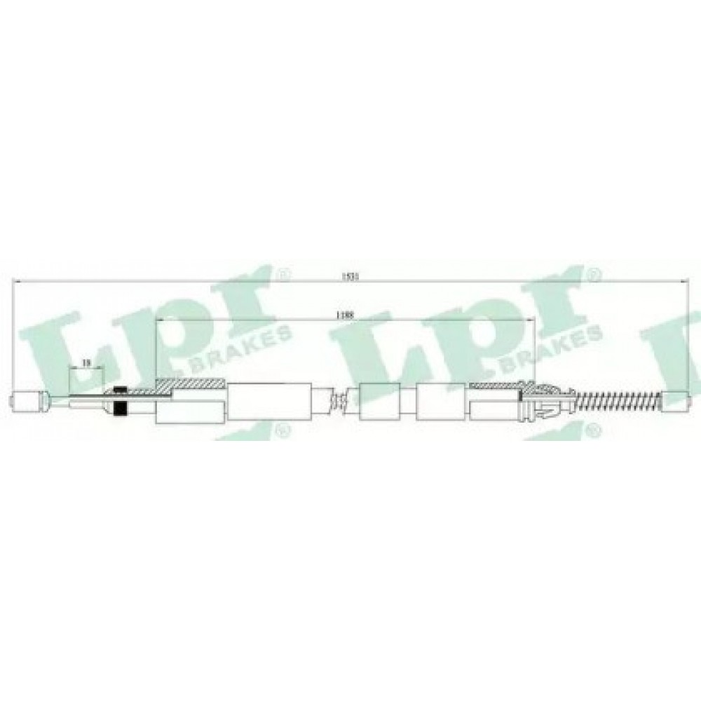 TROSAS RANK.STAB.CITROEN XSARA 1.4-1.9D 04.97-03.05