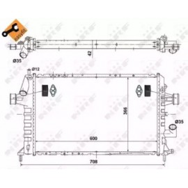 RADIATORIUS OPEL ASTRA G 1.7TD 00-