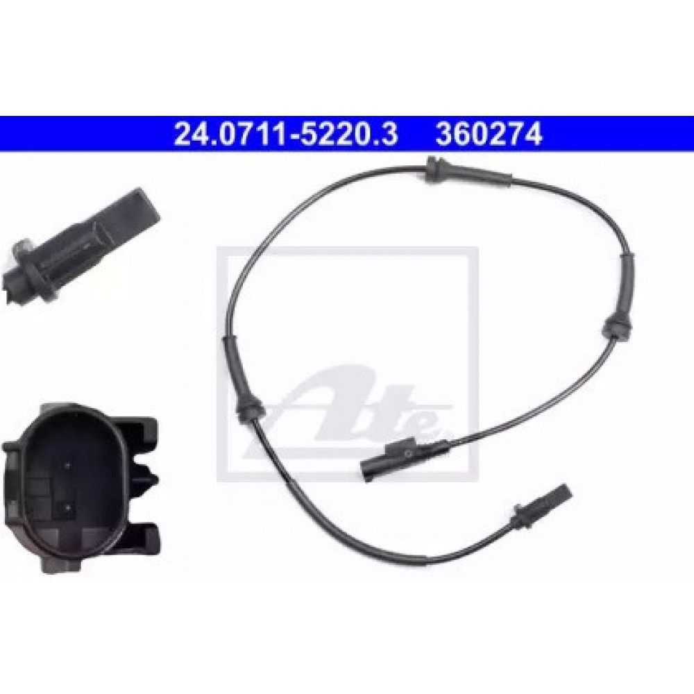 ABS DAVIKLIS FIAT 500, 500 C; FORD KA 0.9-Electric 07.07-