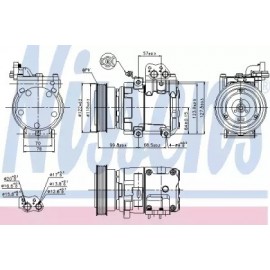 AC SIURBLYS HYUNDAI,KIA 1.1D/2.0D 04.01-