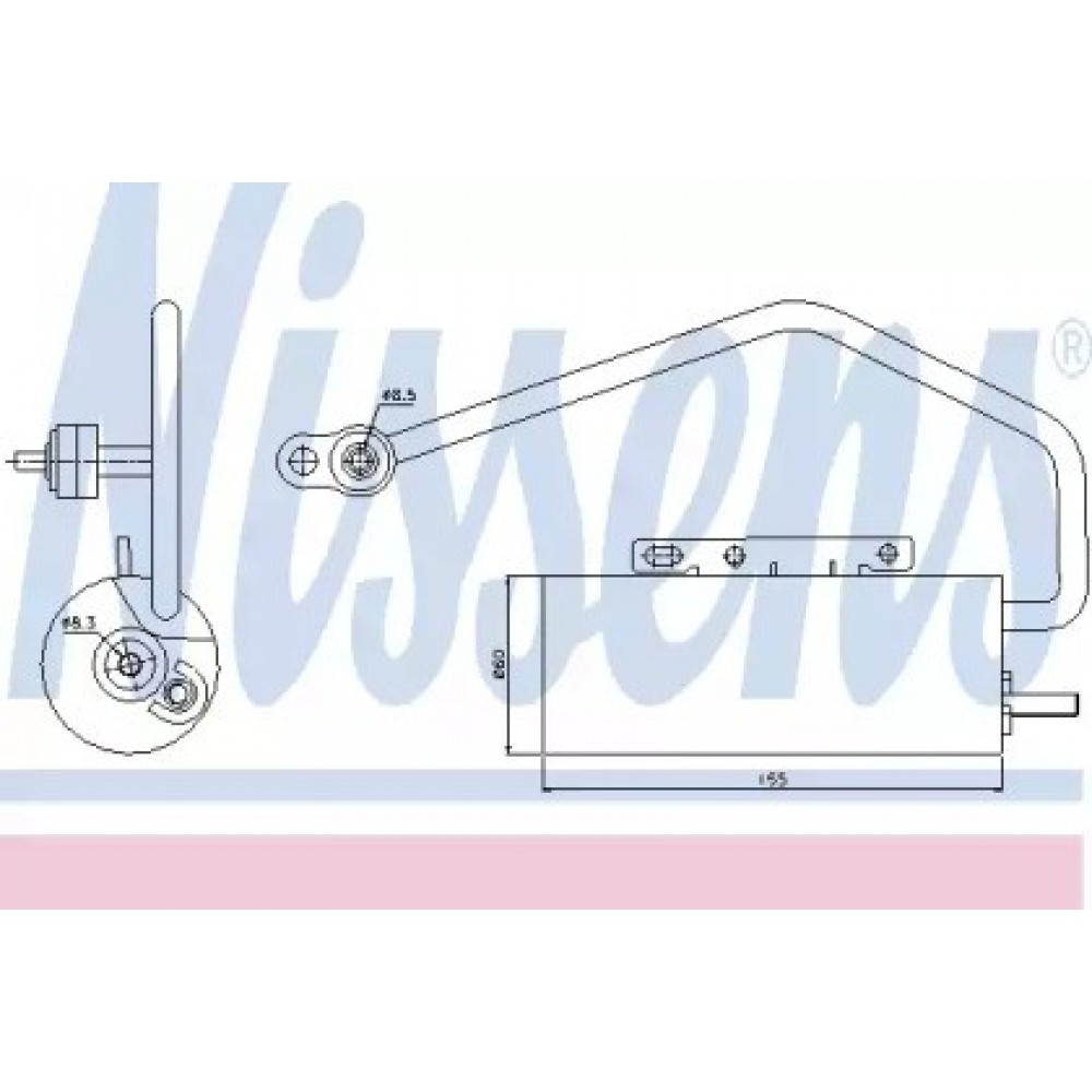 AC SAUSINTUVAS CADILLAC BLS; FIAT CROMA; OPEL SIGNUM, VECTRA C, VECTRA C GTS; SAAB 9-3 1.9D/2.2D 09.02-