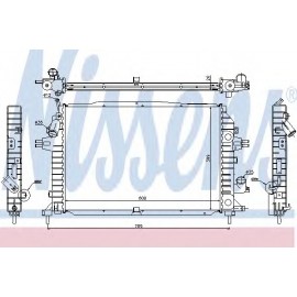 RADIATORIUS OPEL ASTRA H, ZAFIRA B 1.7D/1.9D/2.0 06.04-04.15