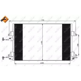 RADIATORIUS AC RENAULT ESPACE 04-