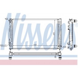 RADIATORIUS AUDI A4/A6 97-