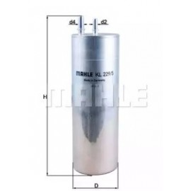 KURO FILTRAS VW T5 2.5Tdį 03-