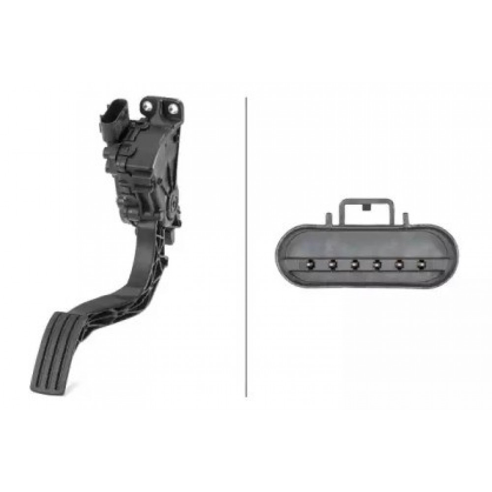 PEDALAS AKSELERATORIAUS FORD FIESTA V, FUSION 1.25-2.0 11.01-12.12