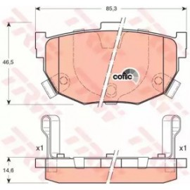STABDŽIŲ TRINKELIŲ KOMPLEKTAS NISSAN MAXIMA,KIA CERATO GALAS