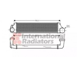RADIATORIUS INTERKULERIO BMW 3 (E46) 2.0D/3.0D 10.99-02.05