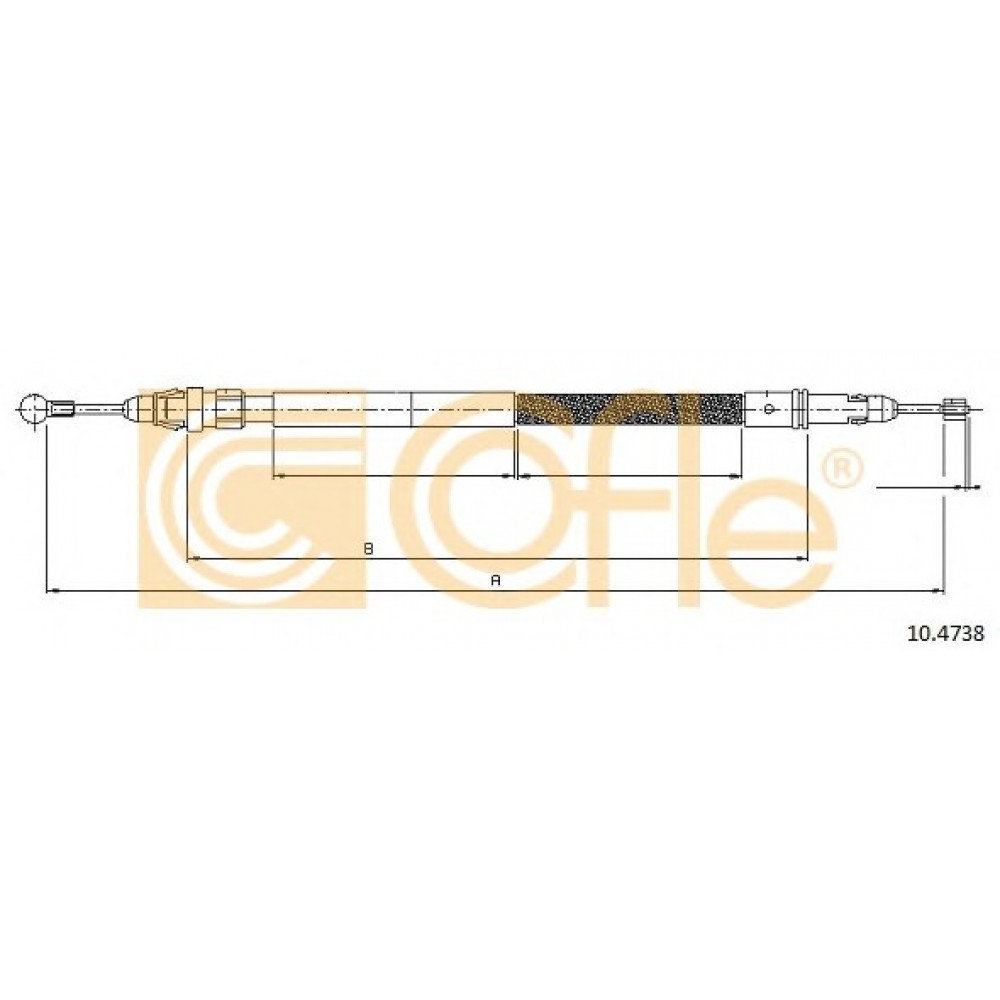 LYNAS RANKINIO STABDŽIO CITROEN JUMPY; FIAT SCUDO; PEUGEOT EXPERT 1.6/2.0 HDI 01.07-