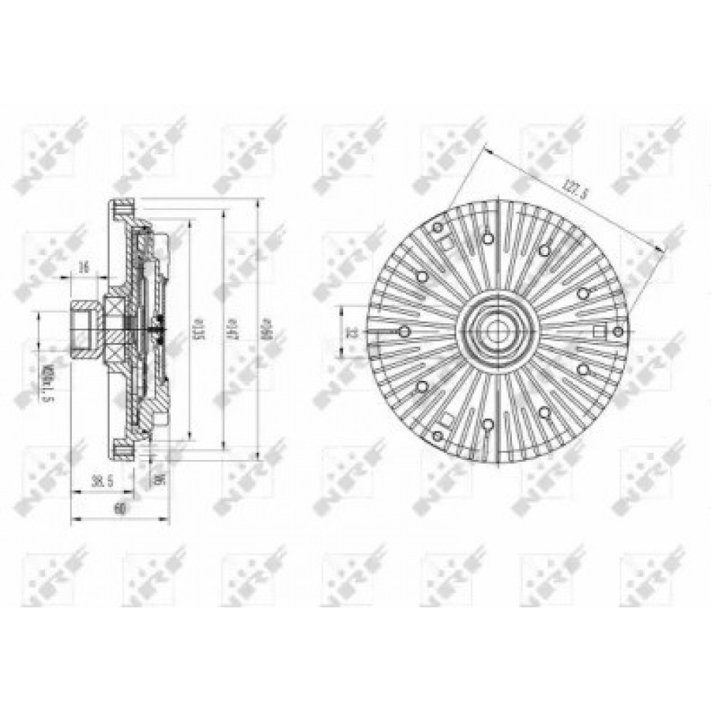 TERMO MOVA BMW 3 (E46), 7 (E65, E66, E67), X5 (E53) 3.0D 06.02-08.08
