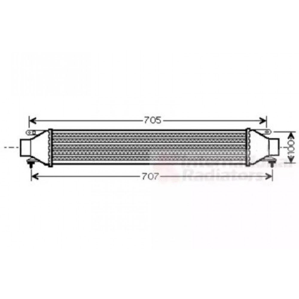 RADIATORIUS INTERKULERIO FIAT 0.9-2.0D 12-