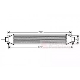 RADIATORIUS INTERKULERIO FIAT 0.9-2.0D 12-