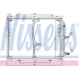 RADIATORIUS AC MERCEDES S (C140), S (W140) 2.8-6.0 02.91-12.99